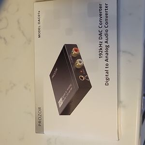 Prozor Model: DAC01s Digital to Analog Audio Converter